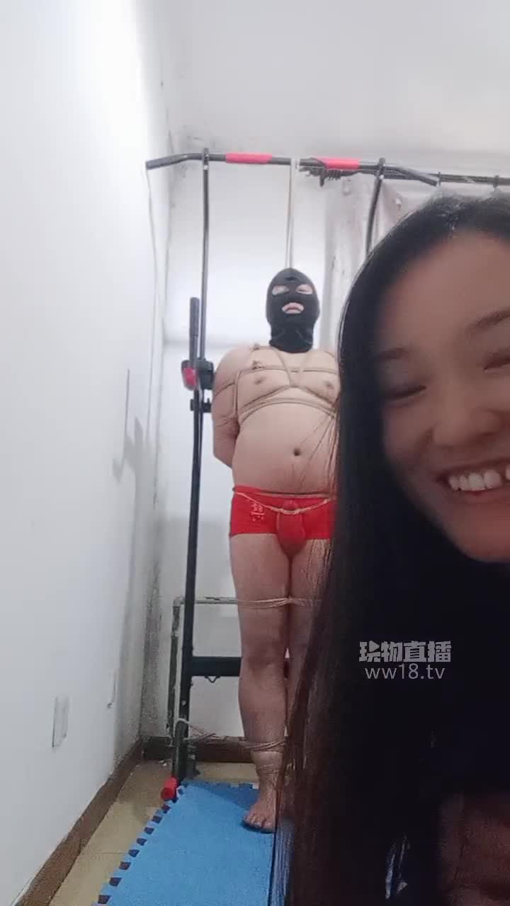 【飞飞】捆绑堵嘴囚禁-绳艺在线资源网
