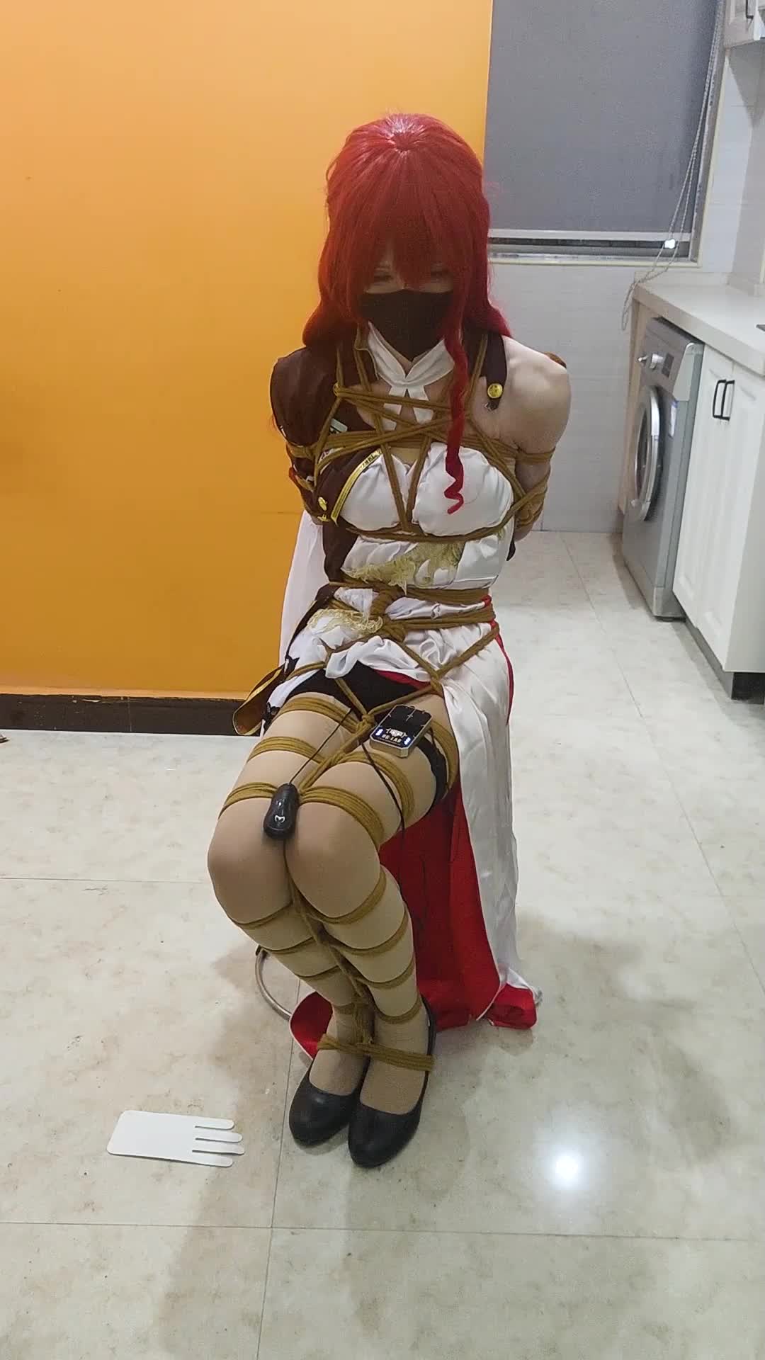 【cos崩铁姬子，郊狼】吊缚 训练器tk.jpg-绳艺在线资源网