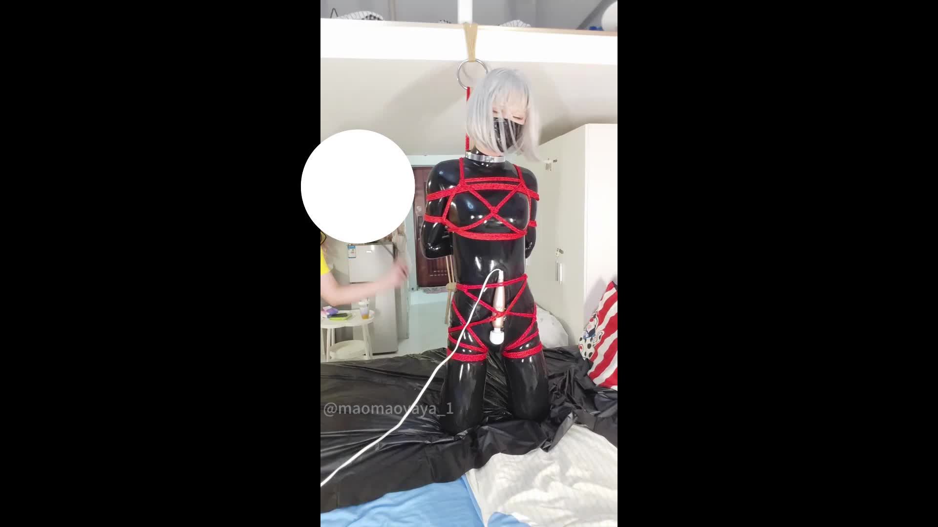 【k电击放置；胶衣半吊cg；单腿吊巨用力sp】长时间cg放置-绳艺在线资源网