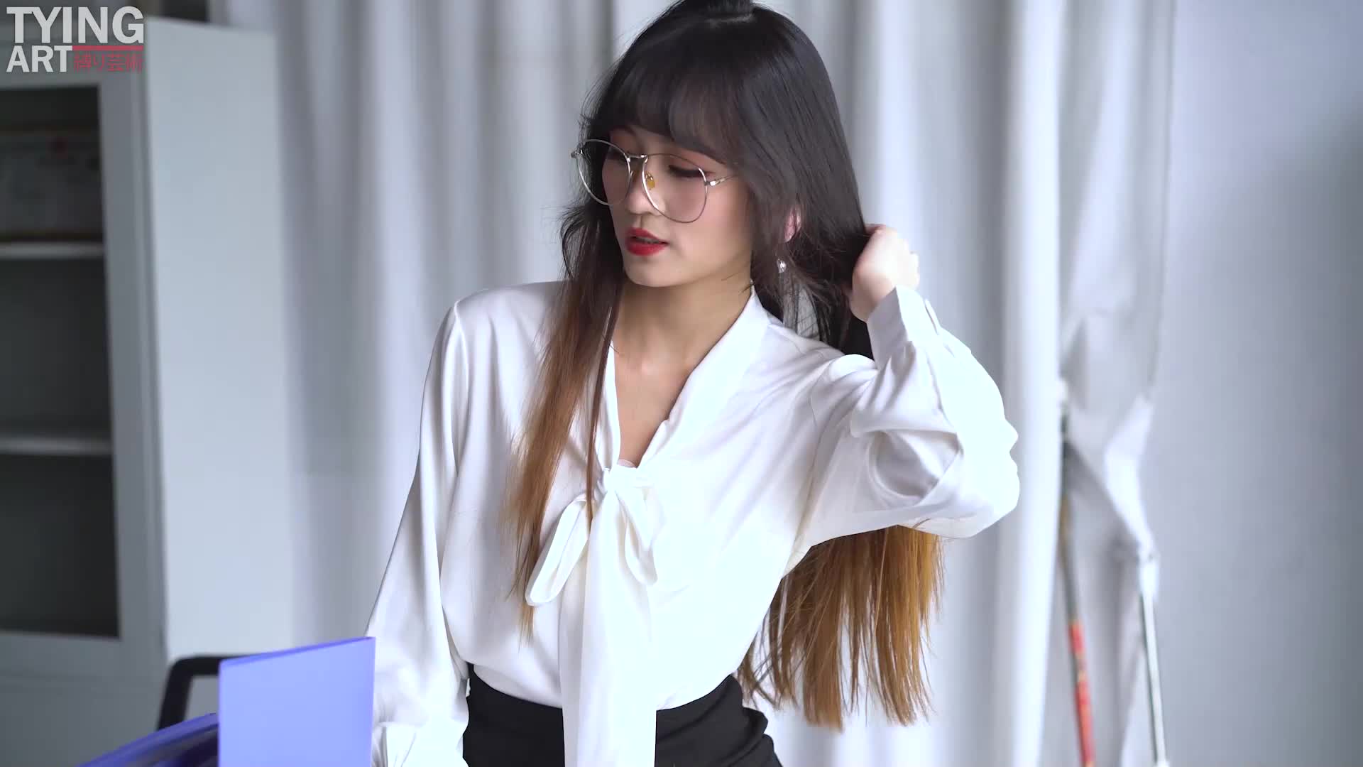 【Tyin】Art缚芸术 定拍OL制服捆绑-绳艺在线资源网