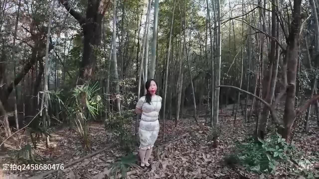 小朵的户外小树林上部-绳艺在线资源网