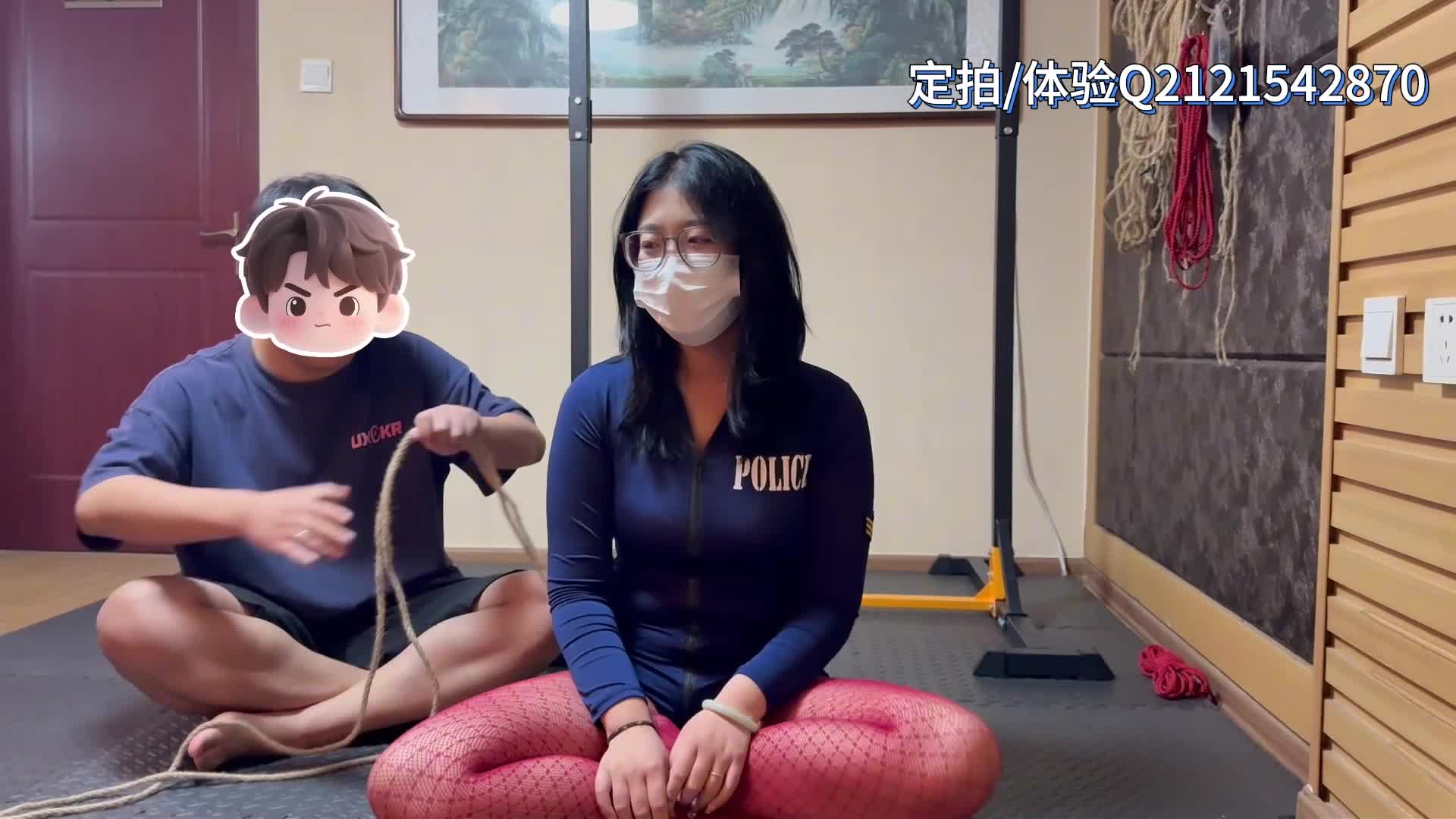【悦感日记】情趣店老板娘被绑哭了，挣扎无果，绝望了-绳艺在线资源网
