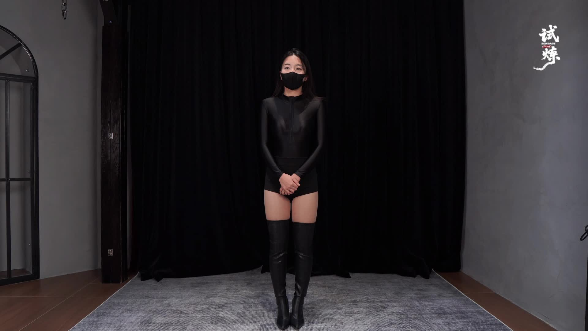 【试炼原创】高靴肉丝单手套-绳艺在线资源网