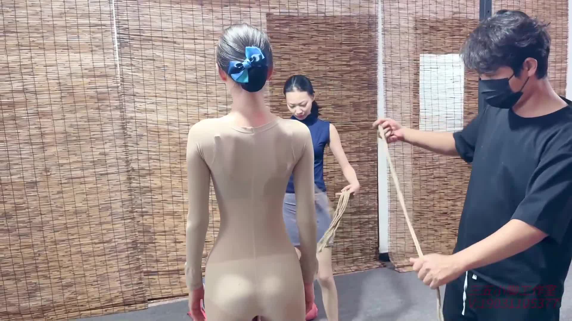 【35小脚】连体丝袜-跪缚捆绑-双人调教-反复强高-绳艺在线资源网