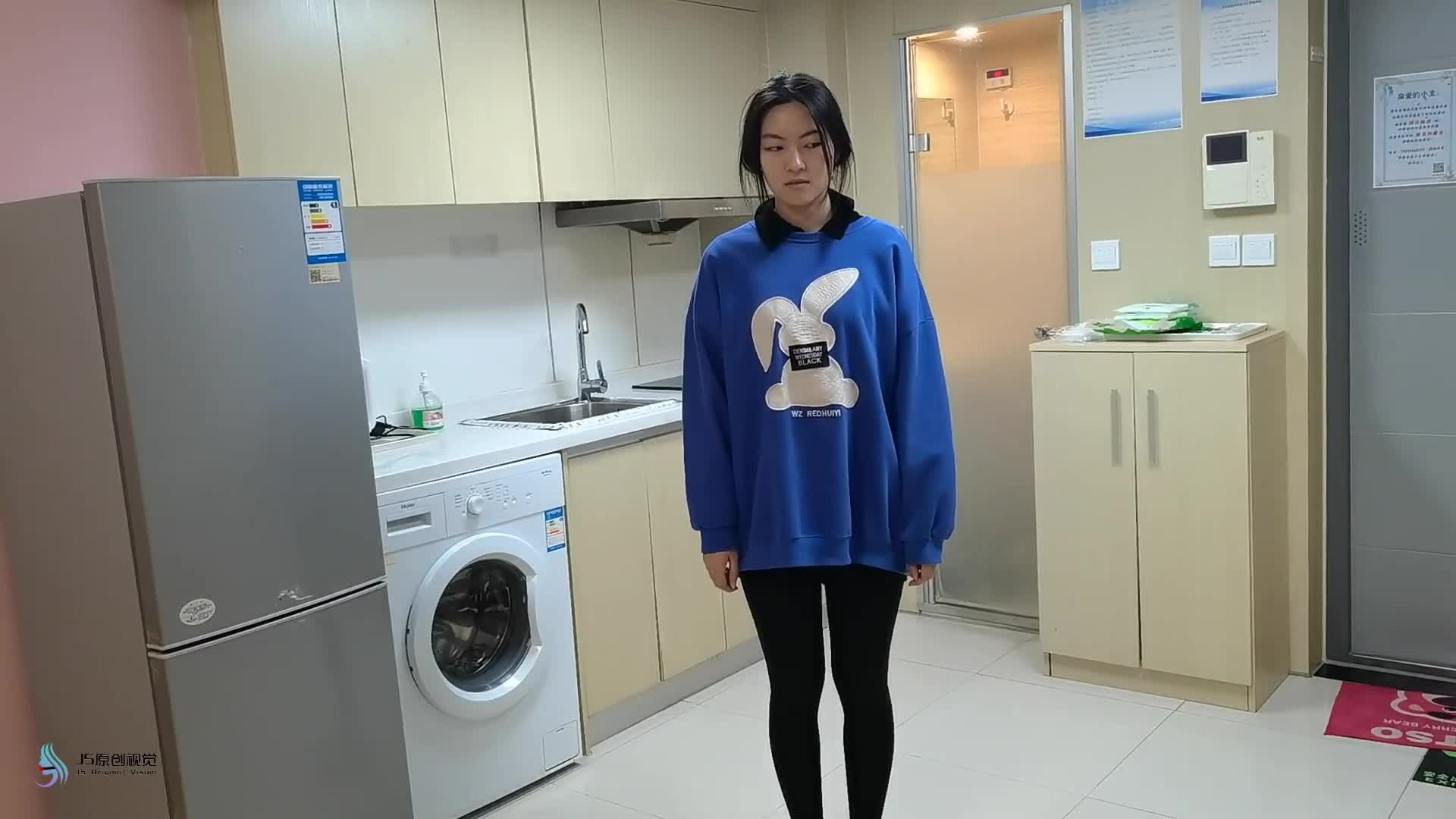 【JS原创】沐兮后手观音捆绑放置-绳艺在线资源网