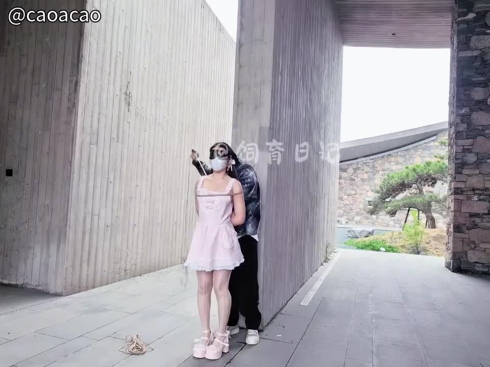 饲育日记_粉嫩出场，偶然发现超美建筑群，双马尾小狗快乐亿下-绳艺在线资源网