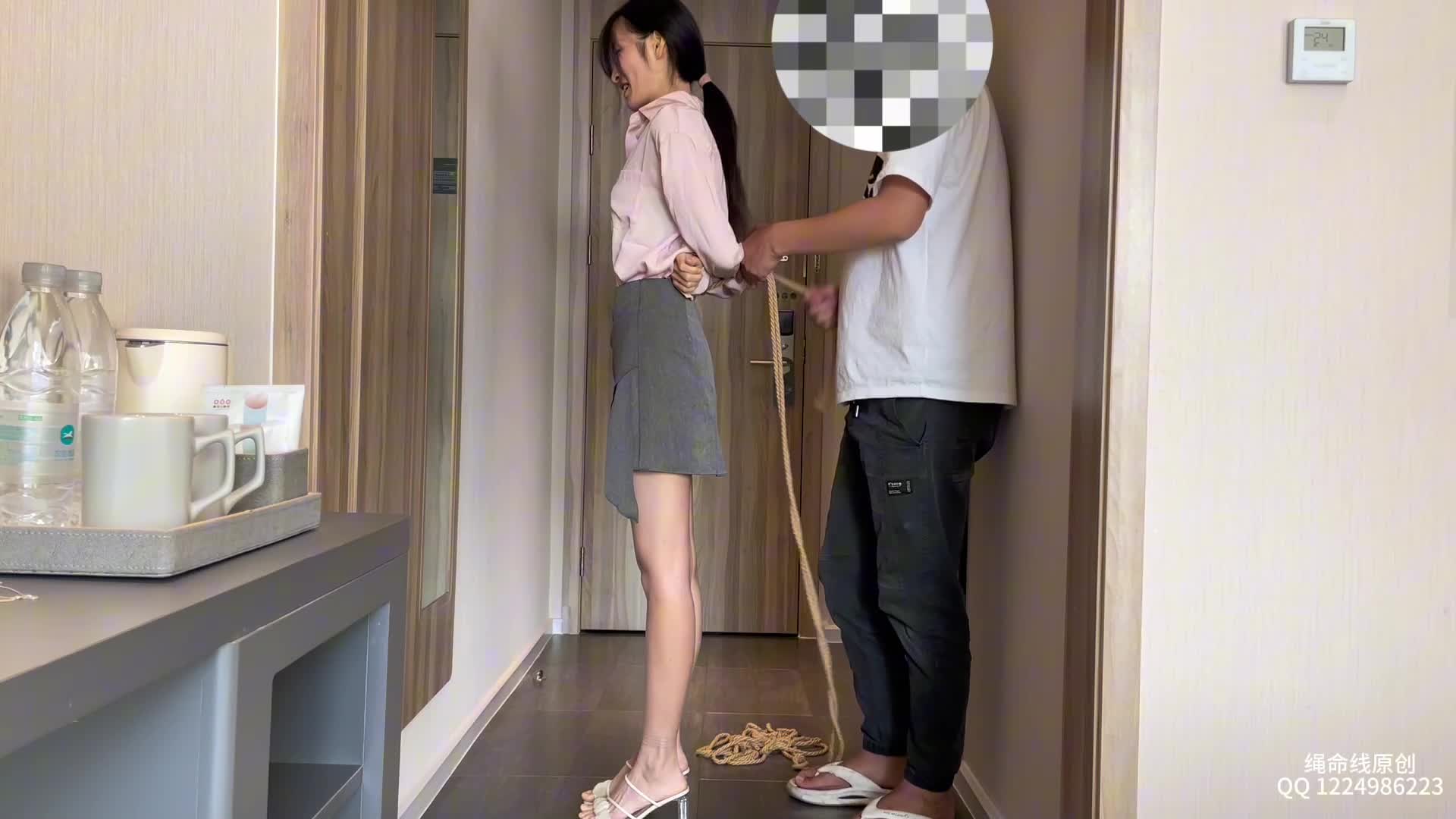 【绳命线】诗晴高跟罚站-绳艺在线资源网