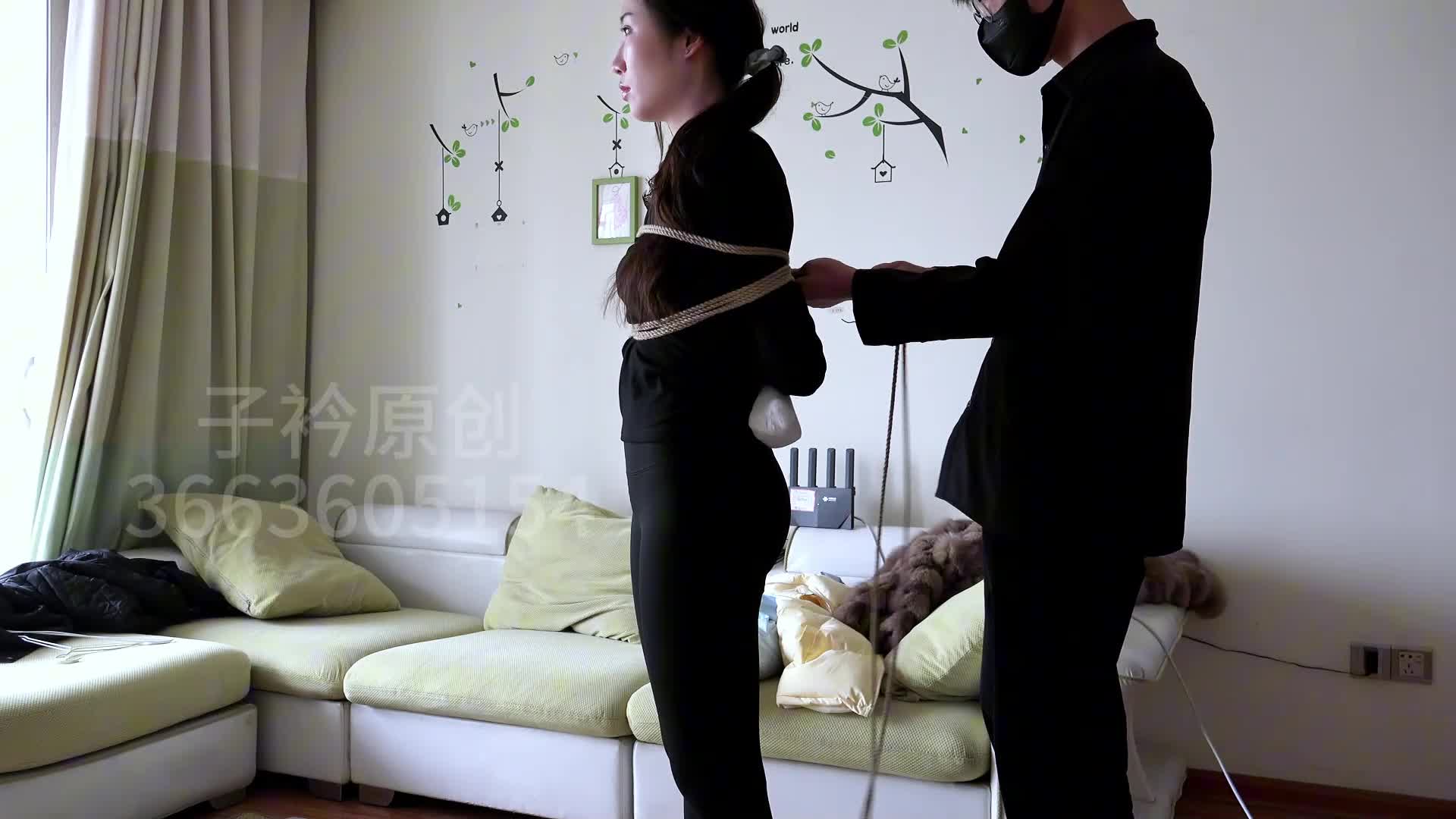 【子衿原创】定拍妍如驷马 棉袜堵嘴 放置挣扎-绳艺在线资源网