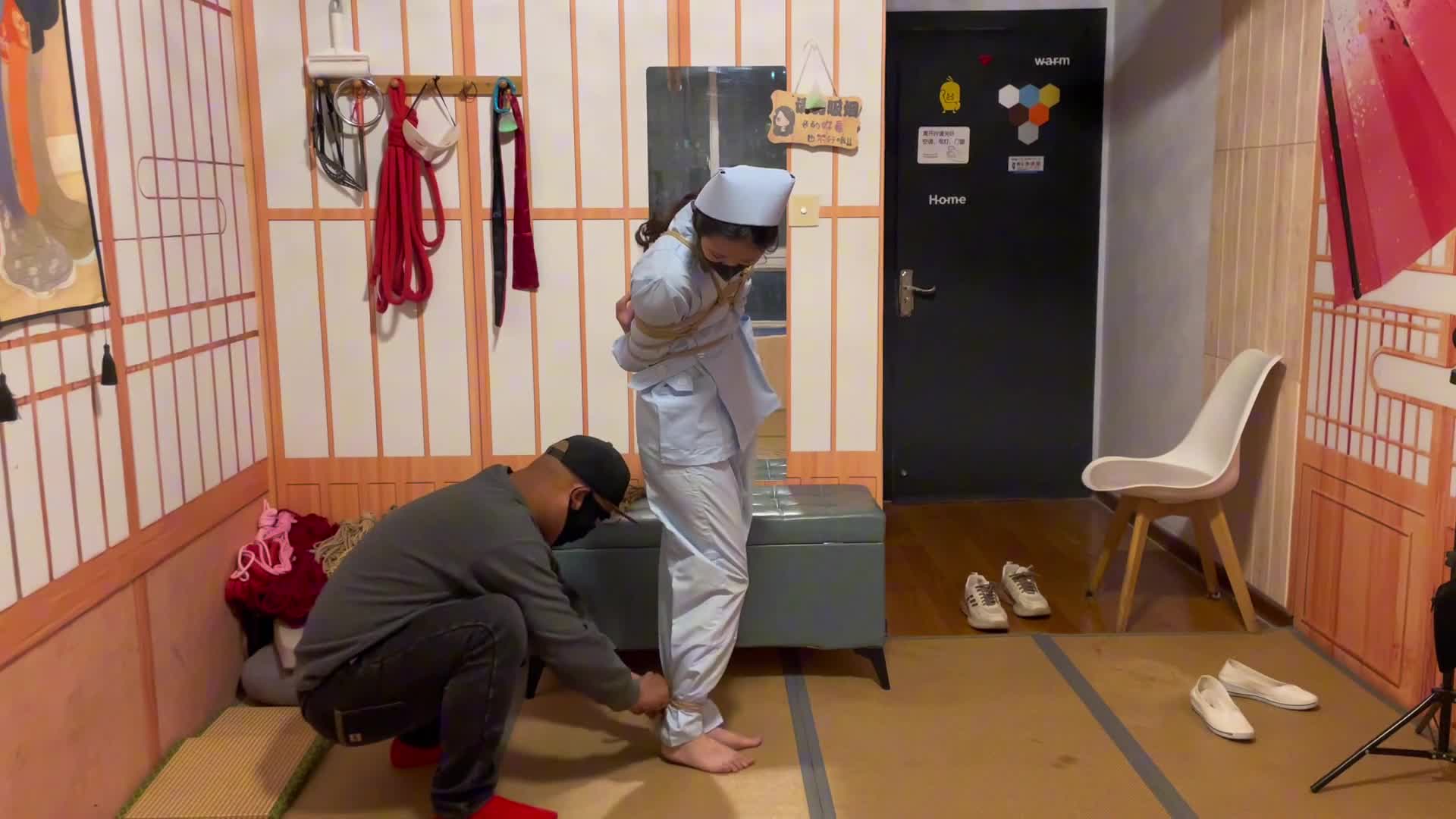 【龙飞原创】放置 自言自语说捆绑的好难受-绳艺在线资源网