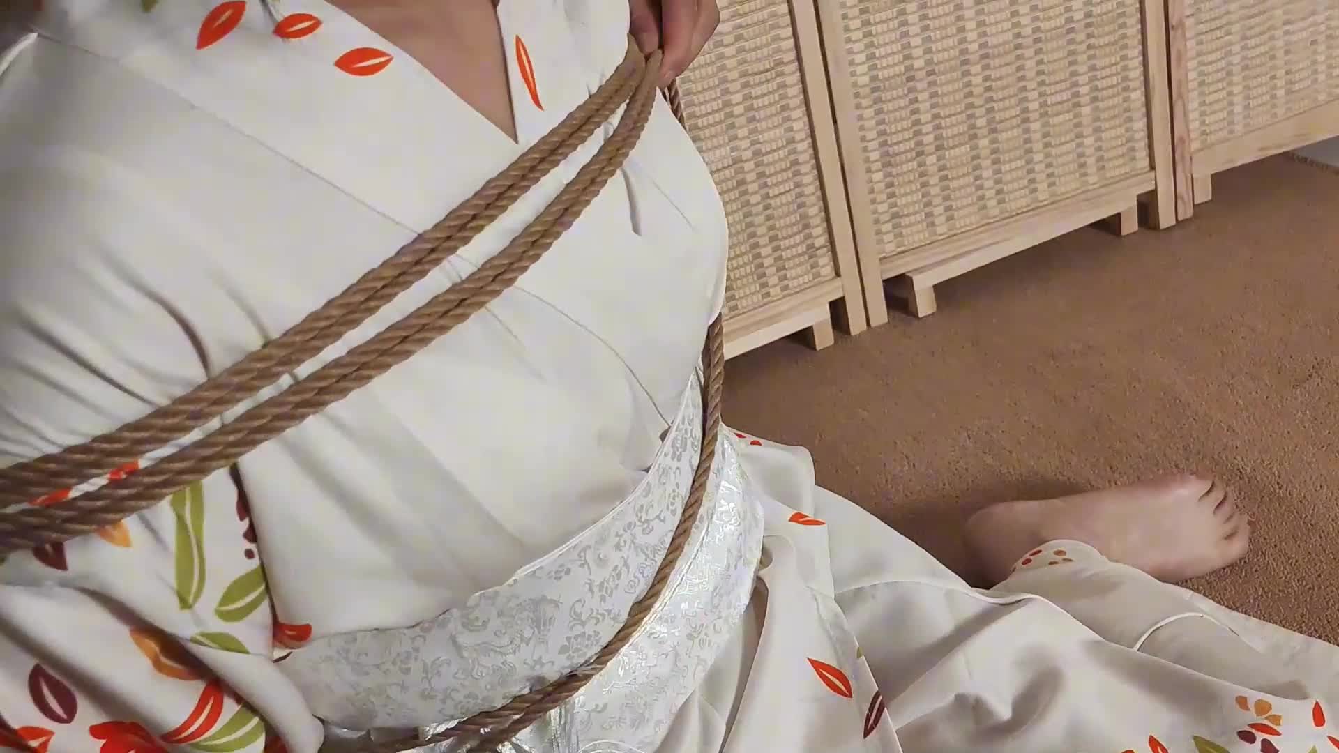 【小羊原创】小苏—和服捆绑-绳艺在线资源网