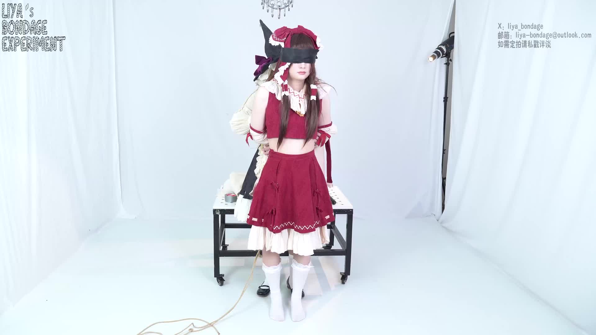 【莉雅】玩弄无节操巫女 cosplay绳缚百合棒子蛋蛋强膏蒙眼东方project-绳艺在线资源网