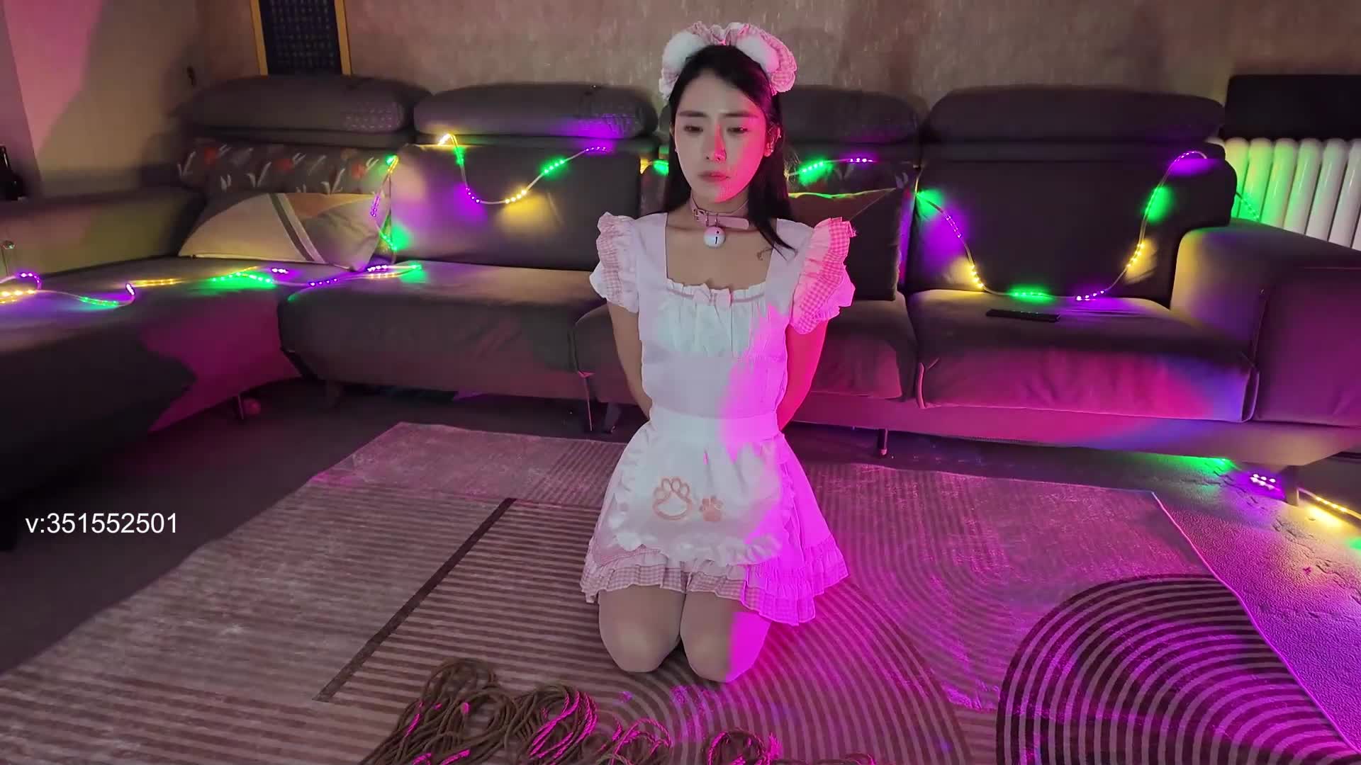 【一绳所爱】小女仆杨若琳极限驷马+聊天访谈-绳艺在线资源网