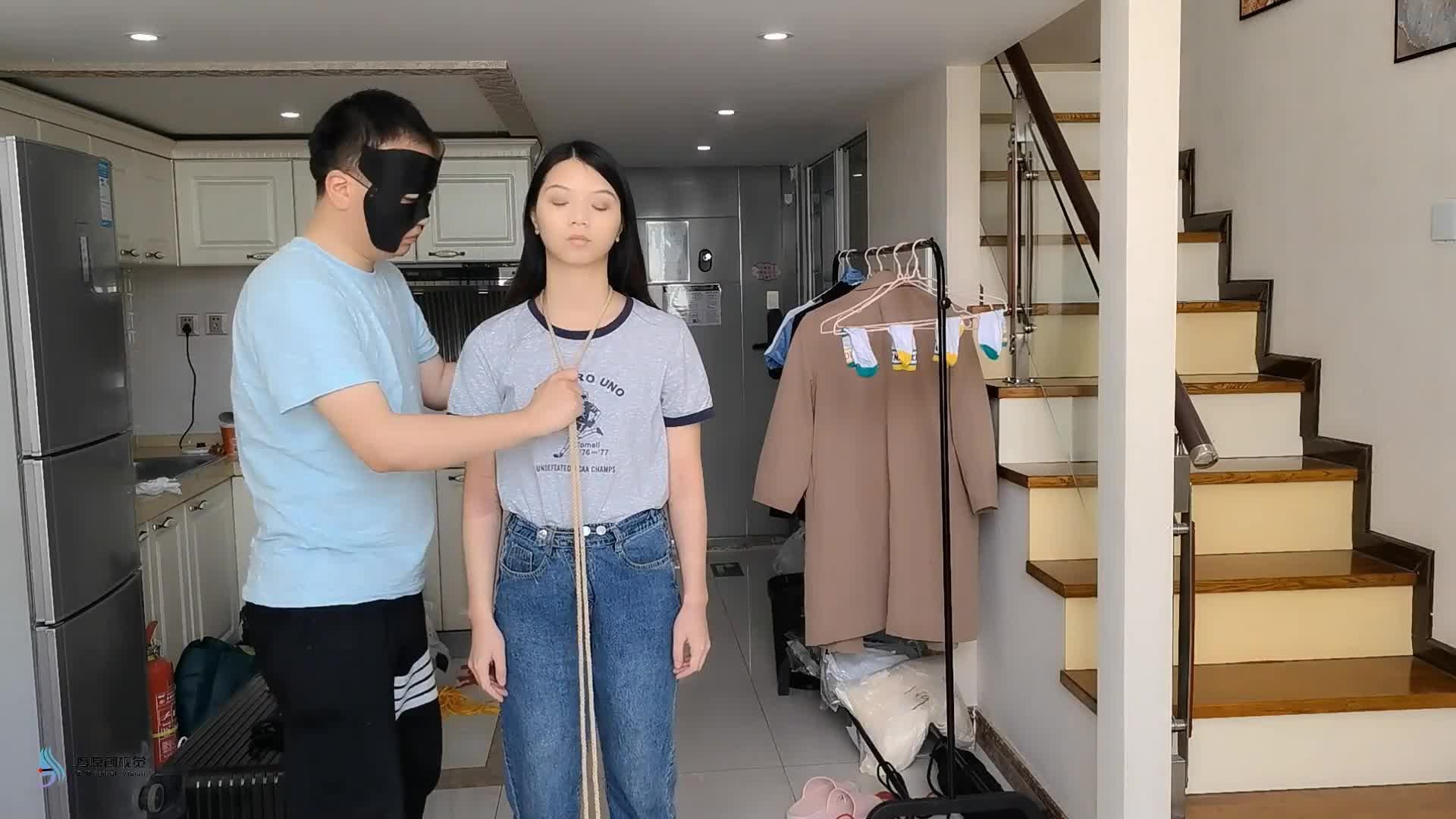 【JS原创】诗彤龟甲股绳驷马捆绑-绳艺在线资源网