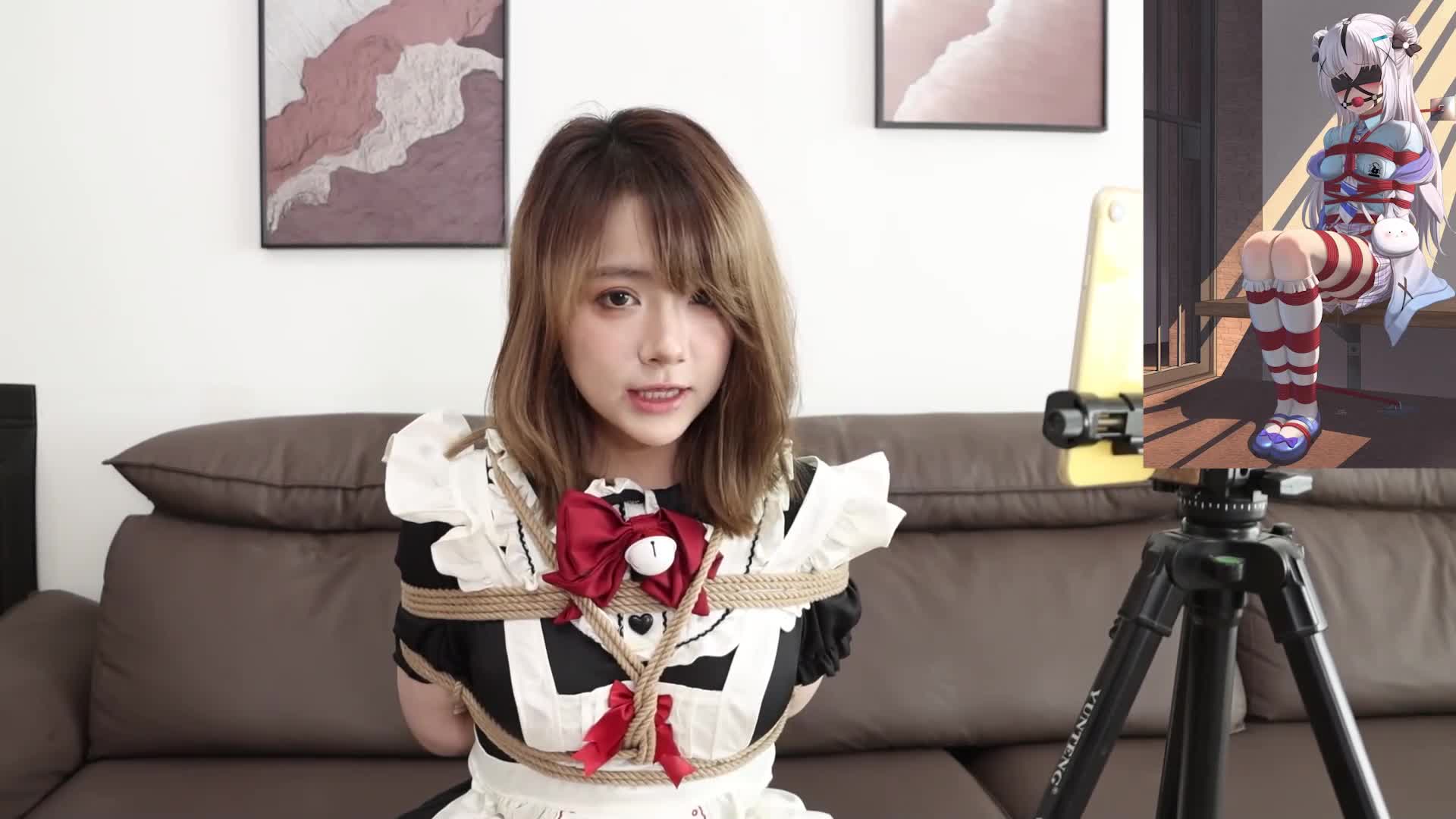 【动漫图片讲故事2】模特比较爱讲话，喜欢听模特讲捆绑小故事的可以看一看-绳艺在线资源网