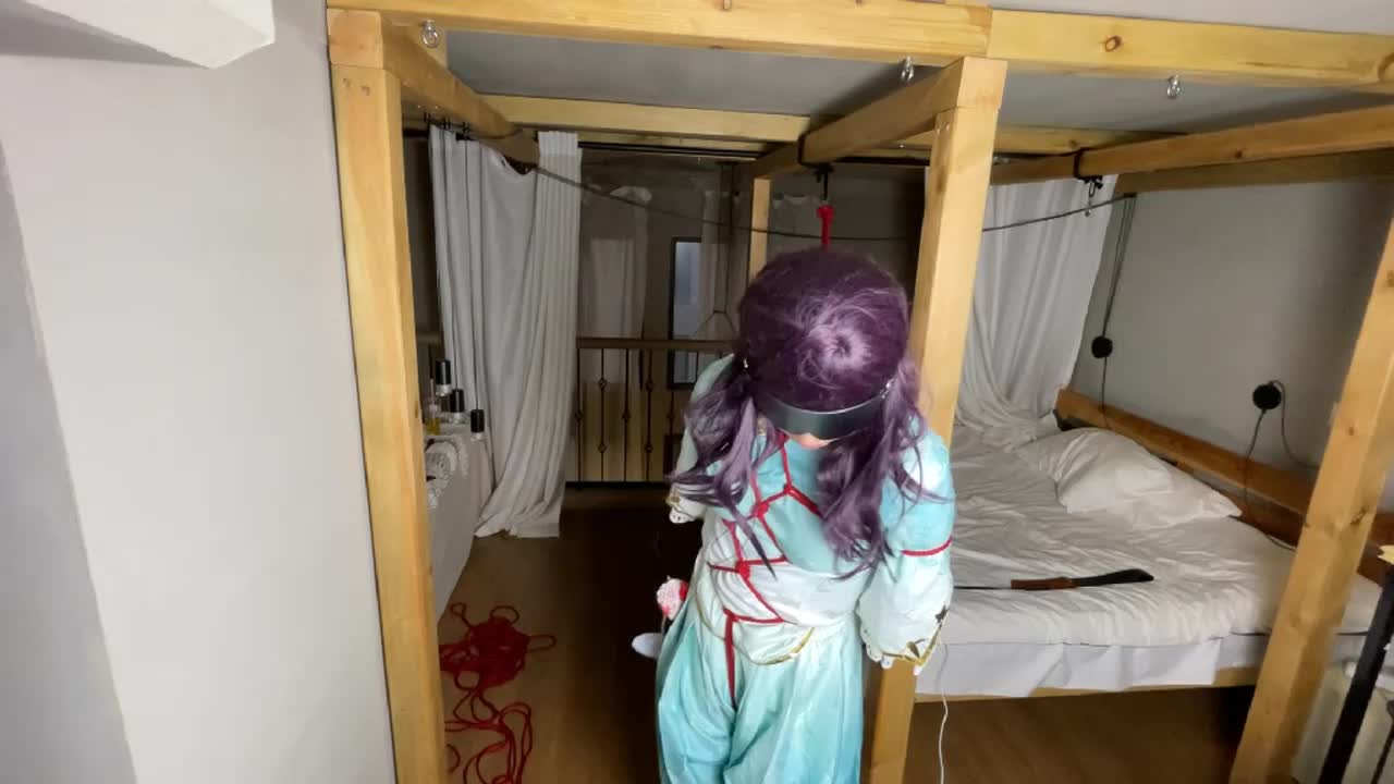 【黑魔法师】雨涵约玩随拍 各种捆绑-绳艺在线资源网