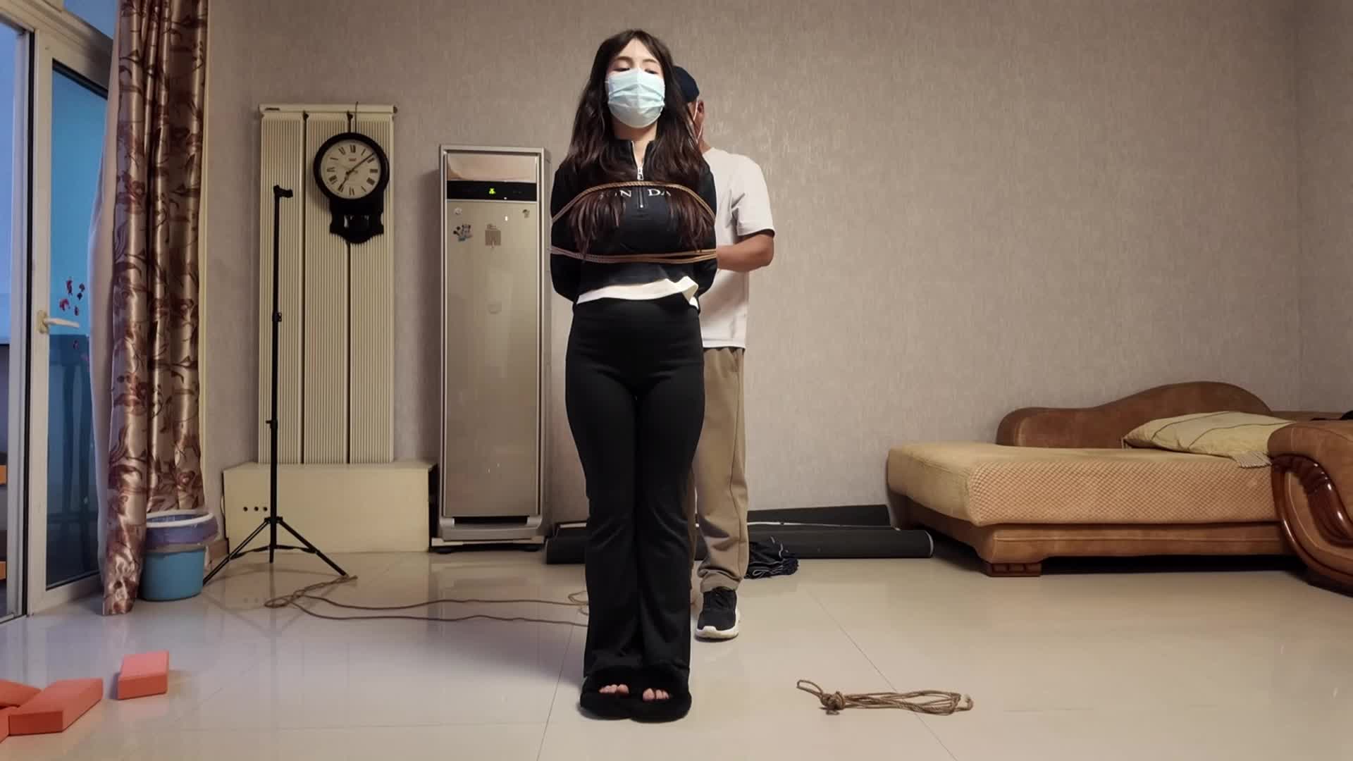 【捆绑调教训练】体能测试【白金衣】-绳艺在线资源网