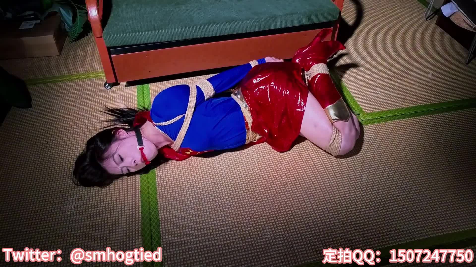 定拍智斗女超人-驷马紧缚-第一集-小淦出演-绳艺在线资源网
