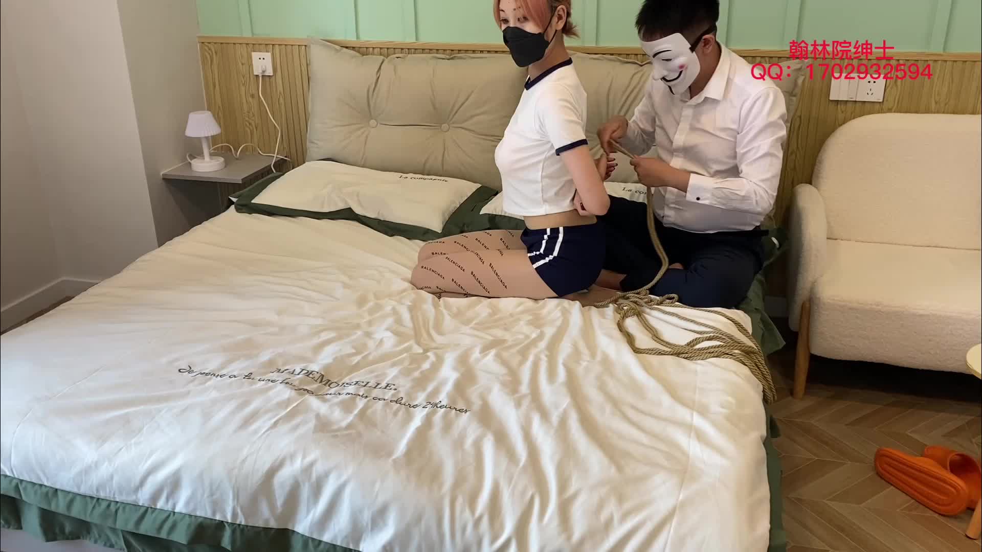 【翰林院】睿睿肉色油亮字母丝袜-绳艺在线资源网