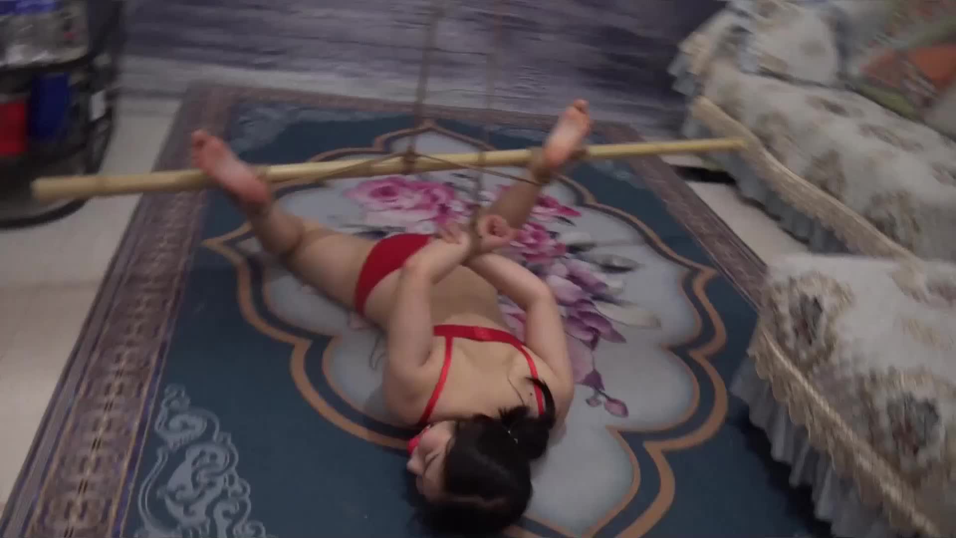 【胜景影视】高难度捆绑女M-绳艺在线资源网