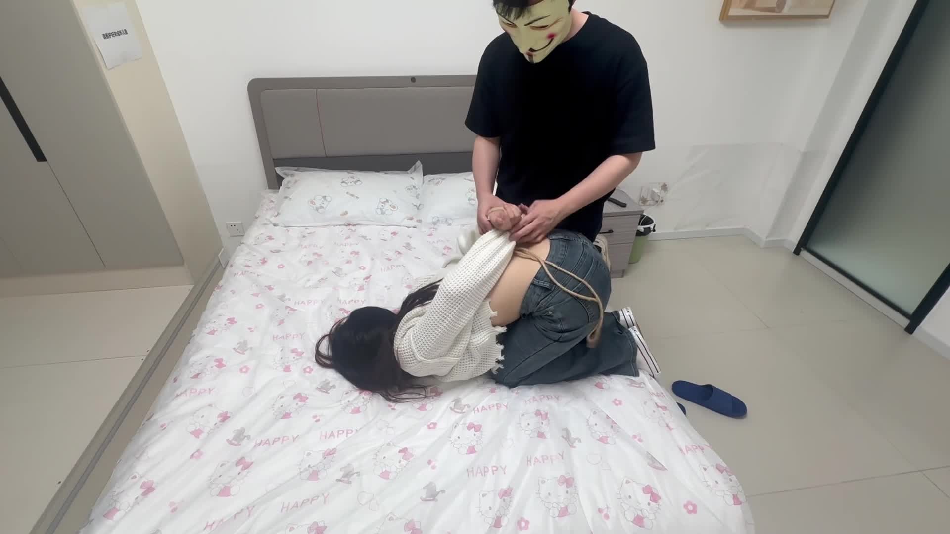 【【双人灌肠游戏】失禁惩罚挑战】（上部）-绳艺在线资源网