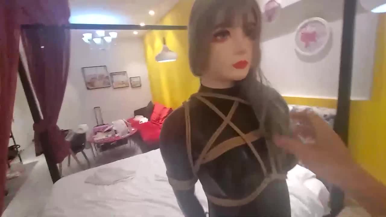 【面具男】狂榨kig胶衣面具男娘-绳艺在线资源网
