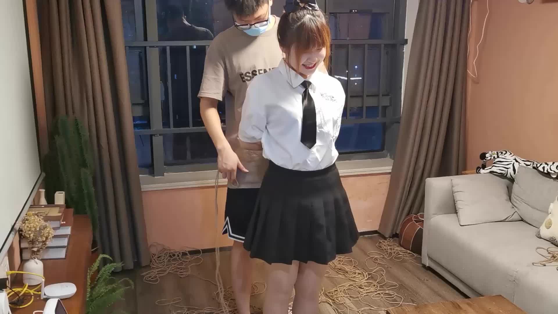 【奥特曼】超爱的玥妍JK日式驷马长时间放置-绳艺在线资源网